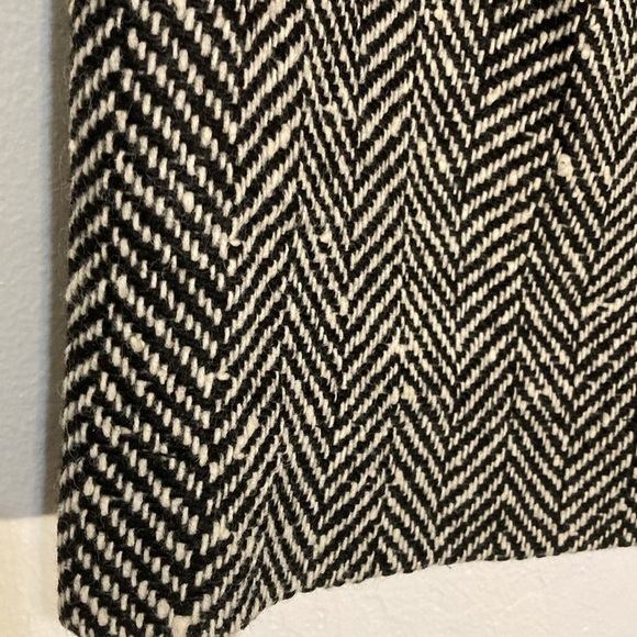 Vintage herringbone pencil skirt handmade 1950’s - Picture 1 of 8